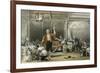 Opium Smokers-Thomas Allom-Framed Art Print