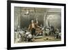 Opium Smokers-Thomas Allom-Framed Art Print