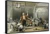 Opium Smokers-Thomas Allom-Framed Stretched Canvas