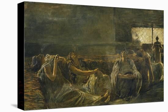 Opium Smokers-Gaetano Previati-Stretched Canvas