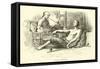 Opium Smokers-null-Framed Stretched Canvas