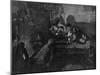 Opium Smoking in the East End of London, 1874-WB Murrey-Mounted Giclee Print