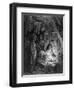 Opium Smoking - the Lascar's Room-Gustave Doré-Framed Giclee Print