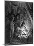 Opium Smoking - the Lascar's Room-Gustave Doré-Mounted Giclee Print