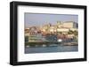 Oporto from the Cais De Ribeira Up Through Hill, Portugal-Mallorie Ostrowitz-Framed Photographic Print