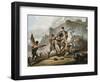 Oporto, from The Victories of the Duke of Wellington, Engraved by T. Fielding, Pub. 1819-Richard Westall-Framed Giclee Print