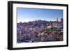 Oporto/Porto Rio Duero District of Colorful Buildings-Terry Eggers-Framed Photographic Print