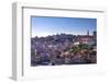 Oporto/Porto Rio Duero District of Colorful Buildings-Terry Eggers-Framed Photographic Print