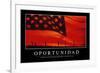 Oportunidad. Cita Inspiradora Y Póster Motivacional-null-Framed Photographic Print