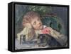 Opportune Moment-Sophie Anderson-Framed Stretched Canvas
