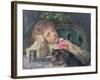 Opportune Moment-Sophie Anderson-Framed Giclee Print