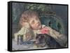 Opportune Moment-Sophie Anderson-Framed Stretched Canvas