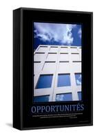 Opportunités (French Translation)-null-Framed Stretched Canvas