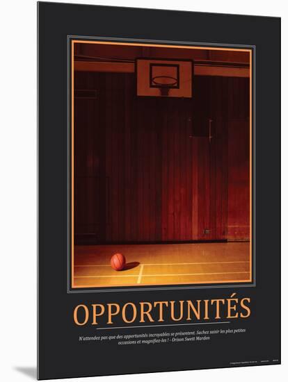 Opportunités (French Translation)-null-Mounted Photo