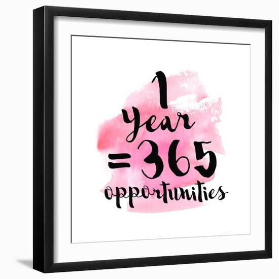 Opportunities-Bella Dos Santos-Framed Art Print
