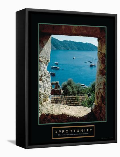 Opportunity - Window-Unknown Unknown-Framed Stretched Canvas