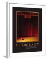 Opportunity-null-Framed Art Print