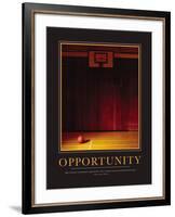 Opportunity-null-Framed Art Print