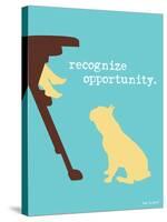 Opportunity-Dog is Good-Stretched Canvas