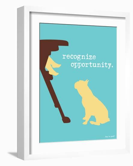 Opportunity-Dog is Good-Framed Art Print