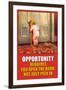 Opportunity-null-Framed Art Print