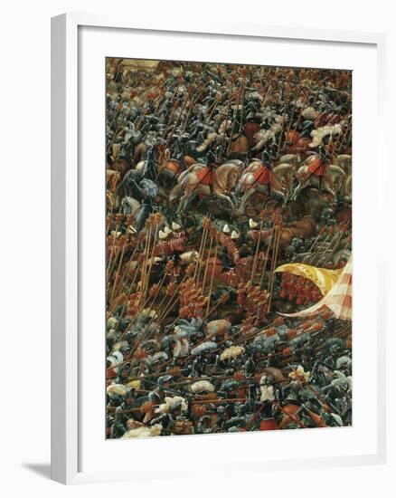 Opposing Armies, Detail from the Battle of Alexander at Issus, 1529-Albrecht Altdorfer-Framed Giclee Print