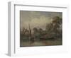 Opposite My House at Barnes, 1862-Edward William Cooke-Framed Premium Giclee Print