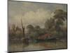 Opposite My House at Barnes, 1862-Edward William Cooke-Mounted Premium Giclee Print