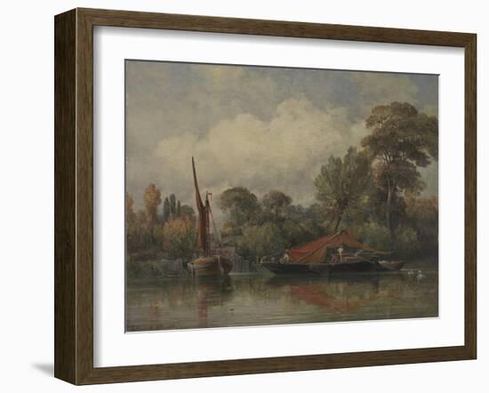 Opposite My House at Barnes, 1862-Edward William Cooke-Framed Giclee Print