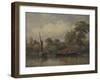 Opposite My House at Barnes, 1862-Edward William Cooke-Framed Giclee Print