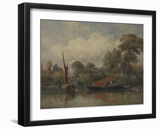 Opposite My House at Barnes, 1862-Edward William Cooke-Framed Giclee Print