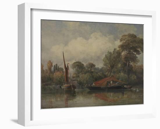 Opposite My House at Barnes, 1862-Edward William Cooke-Framed Giclee Print