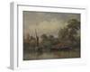 Opposite My House at Barnes, 1862-Edward William Cooke-Framed Giclee Print