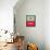 Opposites Typography-null-Framed Stretched Canvas displayed on a wall