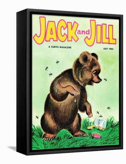 Opps! - Jack and Jill, July 1963-Irma Wilde-Framed Stretched Canvas