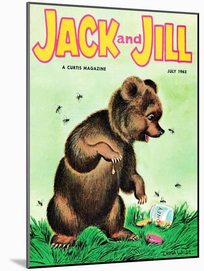 Opps! - Jack and Jill, July 1963-Irma Wilde-Mounted Giclee Print