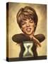 Oprah Winfrey, 2010 (Acrylic on Illustration Board)-Anita Kunz-Stretched Canvas