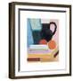 Opstilling med to Appelsiner, 1940-Vilhelm Lundstrom-Framed Premium Giclee Print