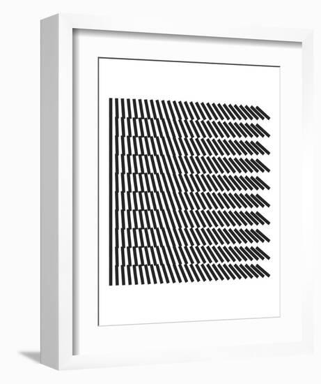 Optica-Simon C^ Page-Framed Art Print