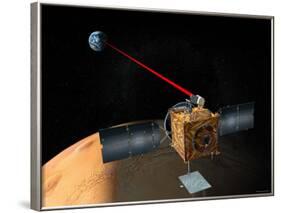 Optical Communications System on NASA's Mars Telecommunications Orbiter-Stocktrek Images-Framed Photographic Print