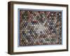 Optical Flower Puzzle Quilt, 1854 (Silk)-American-Framed Giclee Print