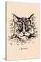 Optical Illusion Puzzle: Cat and Butterfly-null-Stretched Canvas