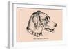 Optical Illusion Puzzle: Find the Dog's Master-null-Framed Art Print