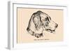 Optical Illusion Puzzle: Find the Dog's Master-null-Framed Art Print