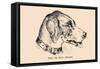 Optical Illusion Puzzle: Find the Dog's Master-null-Framed Stretched Canvas