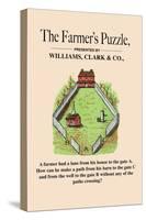 Optical Illusion Puzzle: The Farmer's Puzzle-null-Stretched Canvas