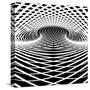 Optical Illusion Vector Background. Op Art.-troyka-Stretched Canvas