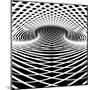 Optical Illusion Vector Background. Op Art.-troyka-Mounted Art Print