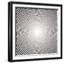 Optical Illusion Wallpaper:Raster Version-traffico-Framed Art Print