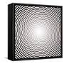 Optical Illusion Wallpaper:Raster Version-traffico-Framed Stretched Canvas